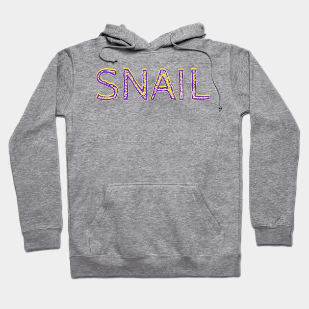 Snail Hoodie by stefy